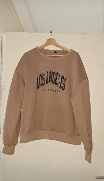 Lichtbruine sweater merk Shein maat 38 beschikbaar voor biedingen