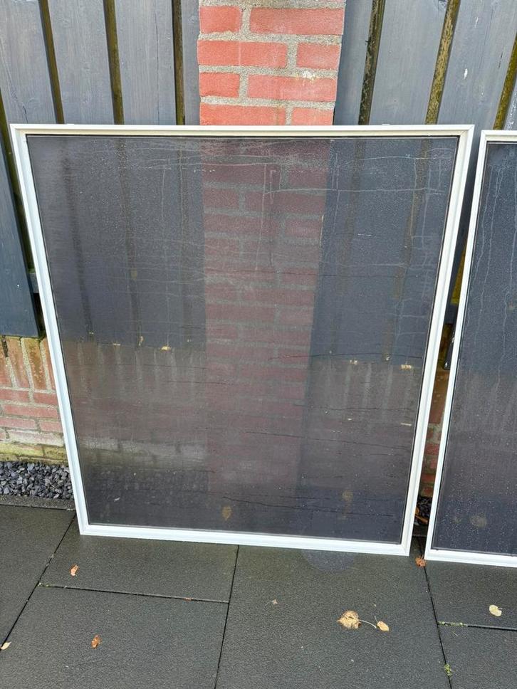 4 inzethorren met pollengaas., Doe-het-zelf en Verbouw, Deuren en Horren, Zo goed als nieuw, Ophalen of Verzenden