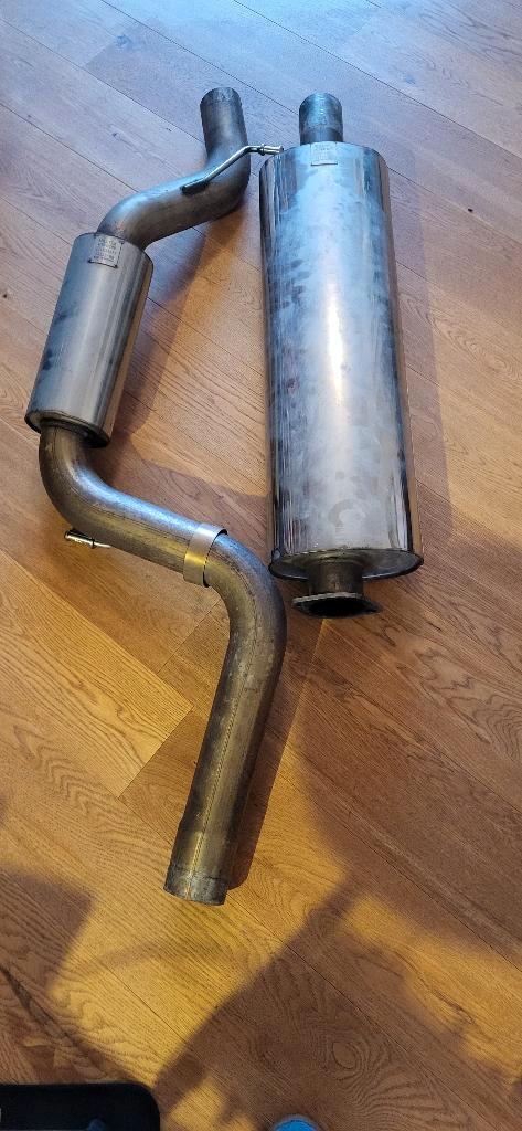 Ford Focus Milltek middendemper met Resonator, Auto-onderdelen, Uitlaatsystemen, Ford, Gebruikt, Ophalen of Verzenden