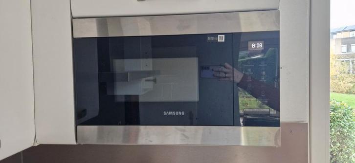 Samsung inbouw Grill-magnetron (38x59,50x32), Witgoed en Apparatuur, Magnetrons, Zo goed als nieuw, Inbouw, Magnetron, 45 tot 60 cm