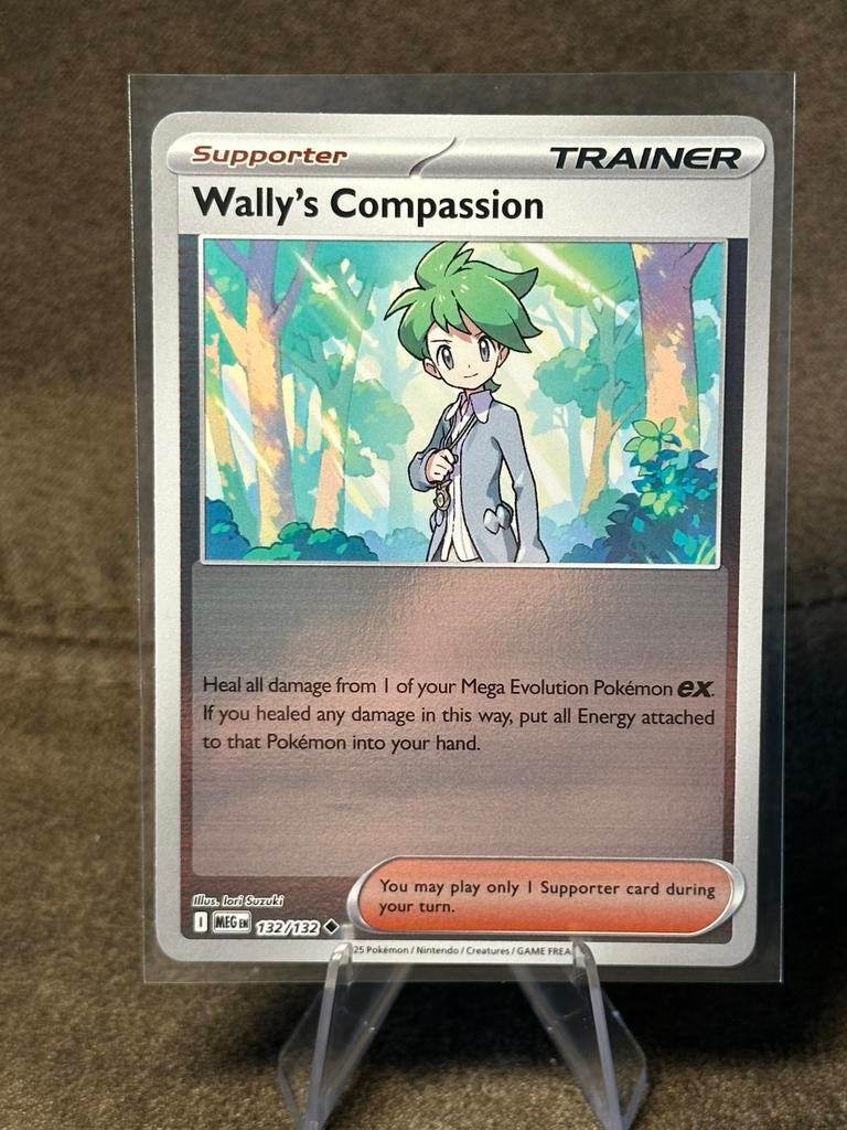 Wally's Compassion [Reverse Holo] #132 132/132 Mega Evolutio, Ophalen of Verzenden, Zo goed als nieuw