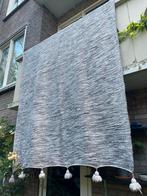 Berberse/Marokkaanse wollen pompom deken, Huis en Inrichting, 150 tot 200 cm, 200 cm of meer, Ophalen of Verzenden, Zo goed als nieuw