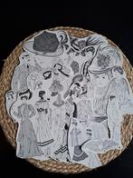 Vintage plaatjes, Hobby en Vrije tijd, Scrapbooking, Ophalen of Verzenden, Zo goed als nieuw, Papier of Karton