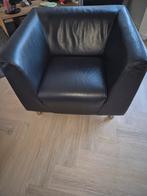 Lederen fauteuil - goede staat, Ophalen