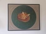 olie / doek 100x120, Antiek en Kunst, Ophalen of Verzenden