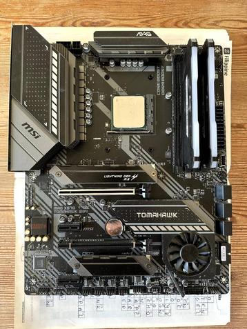 MSI MAG X570 TOMAHAWK WiFi | AMD Ryzen 5 3600 | 16GB RAM beschikbaar voor biedingen