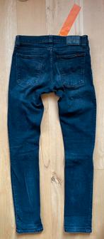 Nudie Jeans Tight Long John organic W27 L32 blauw/zwart, Ophalen of Verzenden, Blauw, W32 (confectie 46) of kleiner, Nudie Jeans
