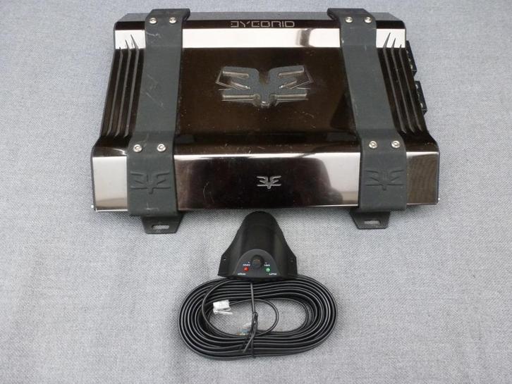 Eyebrid 1y500 Monoblock Versterker incl. Bassremote, Auto diversen, Autospeakers, Gebruikt, Ophalen