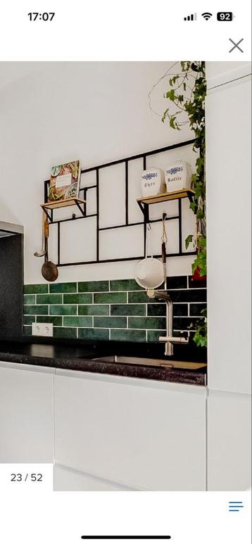 Wandrek Keuken - Stijlvol & Praktisch beschikbaar voor biedingen