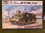 Revell 3086 1/35 M7 Priest + Eduard PE + Blast stowage set, Tank, Verzenden, Nieuw, 1:32 tot 1:50