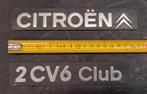 Reclame 2-cv Citroën embleem, Verzamelen, Merken en Reclamevoorwerpen, Ophalen of Verzenden, Gebruikt, Overige typen