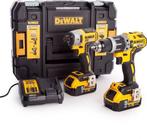 DeWalt DCK266P2T combiset – Nieuw, ongebruikt – €250, Doe-het-zelf en Verbouw, Gereedschap | Boormachines, 600 watt of meer, Variabele snelheid