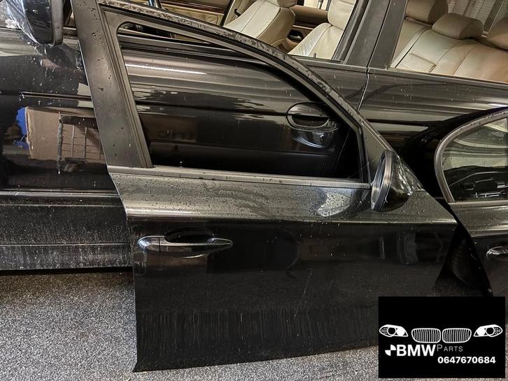 Deur RV RA Bmw 1-Serie E87 Zwart 475, Auto-onderdelen, Carrosserie en Plaatwerk, Deur, BMW, Rechts, Gebruikt, Herkomst onderdeel bekend