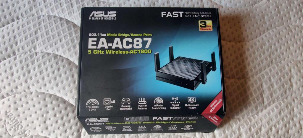 Asus ea-ac87 5ghz wireless ac1800, Ophalen, Zo goed als nieuw, Router, Asus