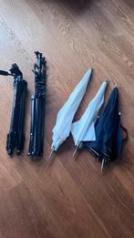 Statieven en flits paraplu’s, Ophalen of Verzenden, Zo goed als nieuw, Driepoot