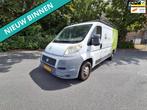Fiat Ducato 30 2.3 MultiJet MET VOL JAAR APK EROP, Auto's, Bestelauto's, Voorwielaandrijving, Stof, Gebruikt, Wit