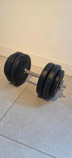 Dumbell/ Halter, 2.5 tot en met 15 kg met afneembaar gewicht, Ophalen, Zo goed als nieuw, Armen, Dumbbell