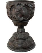 Antieke Franse Bronzen Vaaspot – 19e Eeuw, Neoklassiek Stijl, Ophalen of Verzenden, Gebruikt