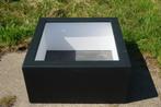 Antraciet/zwarte polyester bloembak plantenbak 80x80x40