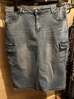 Jeans rok spijkerrok mt 50, Blauw, Maat 46/48 (XL) of groter, Ophalen of Verzenden, Zo goed als nieuw