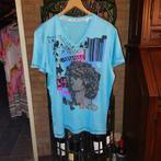 T-Shirt van het merk Cipo & Baxx.  Maat XL., Zo goed als nieuw, Verzenden, Blauw, Maat 56/58 (XL)