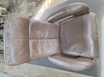 gebruikte relaxstoel gratis, Huis en Inrichting, Fauteuils, Ophalen, Gebruikt, Leer, 50 tot 75 cm