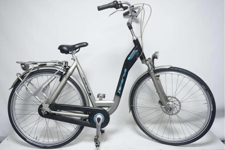 Refurbished Sparta NEWTON 57cm - Damesfiets, Fietsen en Brommers, Fietsen | Dames | Damesfietsen, Gebruikt, Sparta, Versnellingen