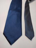 Giorgio Armani Zijden Das - Marineblauw, Blauw, Ophalen of Verzenden, Giorgio Armani, Met patroon