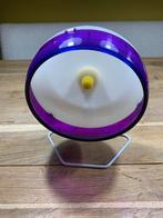 Hamsterrad trainingsmolen silent spinner, Dieren en Toebehoren, Ophalen of Verzenden, Zo goed als nieuw