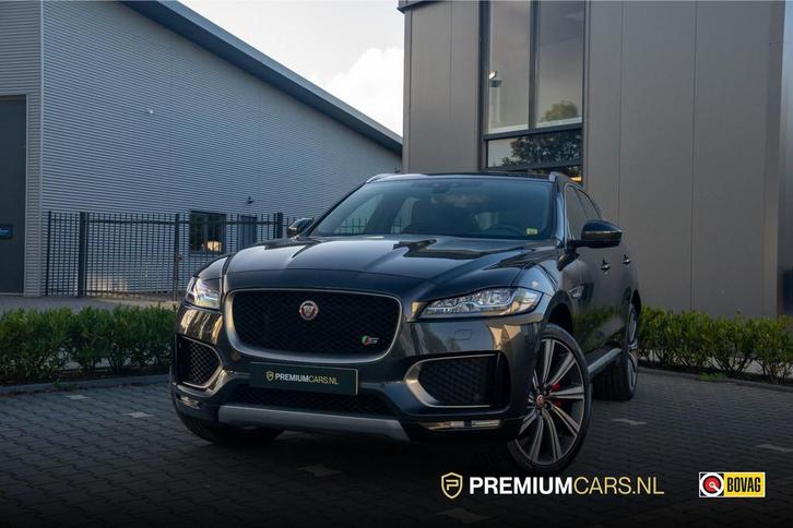 Jaguar F-Pace 3.0 R-Sport AWD 30d | Meridan Audio | Panorama, Auto's, Jaguar, Bedrijf, Te koop, F-Pace, 4x4, ABS, Achteruitrijcamera
