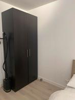 IKEA Kledingkast Zwartbruin - 100x236x60 cm, Ophalen, Overige materialen, Gebruikt, 100 tot 150 cm