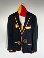 Oeteldonk jas M/L (50), Carnaval, Zo goed als nieuw, Verzenden, Maat 48/50 (M)