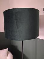 Lampenkap groen velours/velvet, Huis en Inrichting, Lampen | Lampenkappen, Ophalen, Gebruikt, 25 tot 50 cm, Rond