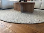 Wollen vloerkleed rond, Huis en Inrichting, Stoffering | Tapijten en Kleden, Ophalen, Gebruikt, Rond, 200 cm of meer