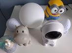 Assesoires kinderkamer led lamp bal, sneeuwbol, projector, Ophalen of Verzenden, Zo goed als nieuw, Lamp
