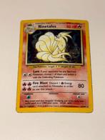 Ninetales #12/102 Pokemon Base Set, Hobby en Vrije tijd, Verzamelkaartspellen | Pokémon, Ophalen of Verzenden, Gebruikt, Losse kaart