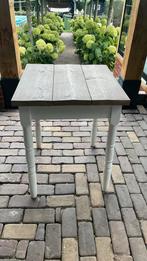 Schattig vierkant tafeltje 59x59x76, Huis en Inrichting, Tafels | Sidetables, Ophalen, Gebruikt, 50 tot 100 cm, 75 cm of meer