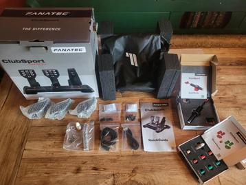 ClubSport v3 pedalen + Brake Performance Kit + Damper Kit beschikbaar voor biedingen