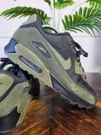 Nike Air Max 90 Leather Black Medium Olive maat 41, Zwart, Nike, Ophalen of Verzenden, Nike