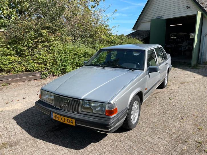 Volvo 940 GLE bjr 1994, grijs, aut, in uitmuntende staat, Auto's, Volvo, Particulier, ABS, Centrale vergrendeling, Climate control
