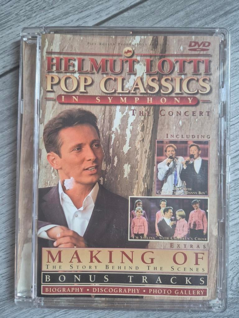 Helmut Lotti Pop Classics DVD, Alle leeftijden, Ophalen of Verzenden, Gebruikt