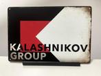 Kalashnikov (AK47) metalen reclamebord (Old Look), Reclamebord, Nieuw, Ophalen of Verzenden, Pand50