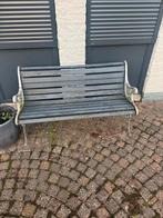 Gietijzeren tuinbank, Tuin en Terras, Tuinbanken, Ophalen of Verzenden, Gebruikt, Metaal
