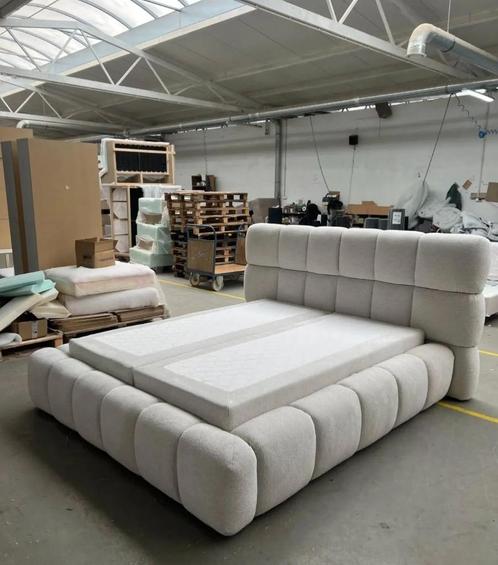boxspring leon boxspring opbergbed bazaa design japandi, Huis en Inrichting, Slaapkamer | Boxsprings, Nieuw, 180 cm, 200 cm, Tweepersoons