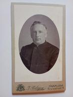 CDV Haarlem Geestelijke Pastoor, Gebruikt, Foto, Ophalen of Verzenden, Voor 1940