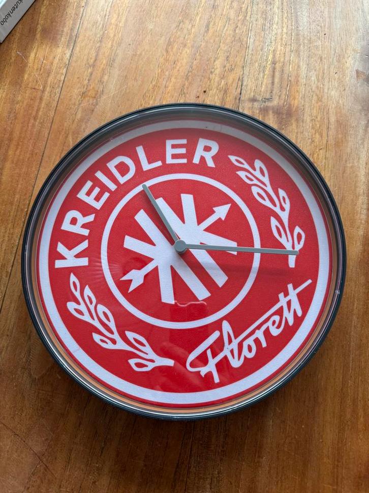 Kleidler Wandklok - Vintage Look, Fietsen en Brommers, Brommeronderdelen | Kreidler, Gebruikt, Ophalen of Verzenden