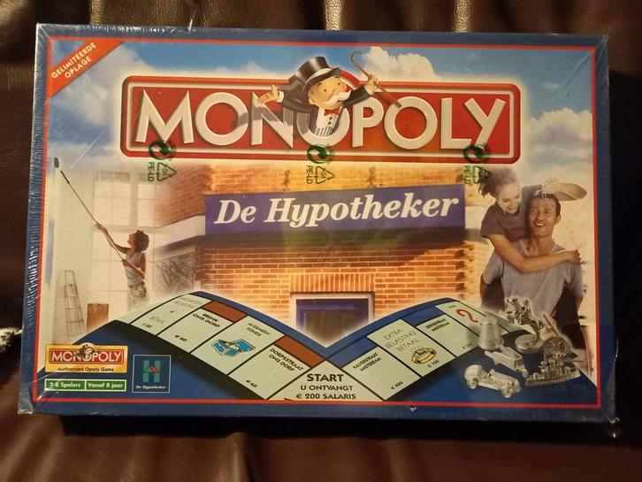 Nieuw
Monopoly 'De Hypotheker' gelimiteerde oplage., Hobby en Vrije tijd, Gezelschapsspellen | Bordspellen, Nieuw, Drie of vier spelers