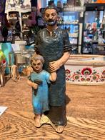 Jozef de timmerman beeld - 25cm, Ophalen of Verzenden, Gebruikt, Beeld(je), Christendom | Katholiek