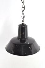 Vintage emaille lamp hanglamp industriële fabriekslamp, Huis en Inrichting, Lampen | Hanglampen, Ophalen of Verzenden