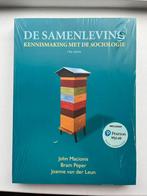 De Samenleving - Sociologie, 14e editie - Nieuw, Ophalen of Verzenden, Gamma, Nieuw, HBO